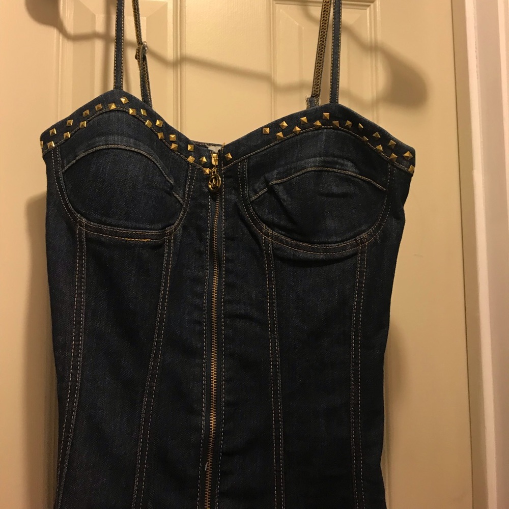 Nicki Minaj bustier dress